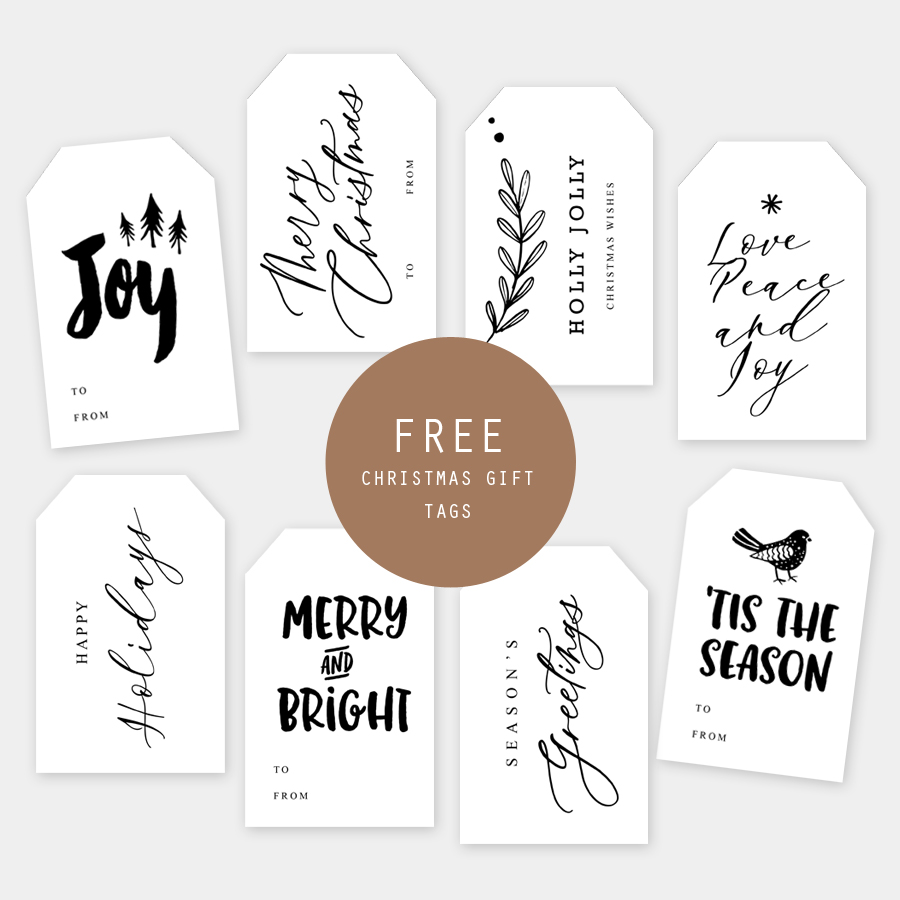free printable christmas gift tags – squijoo